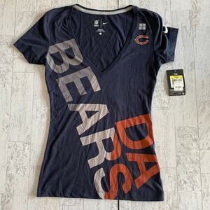Nike NFL Chicago Bears T Shirt Womens Small
